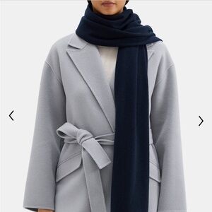 NWT Theory large cashmere shawl scarf